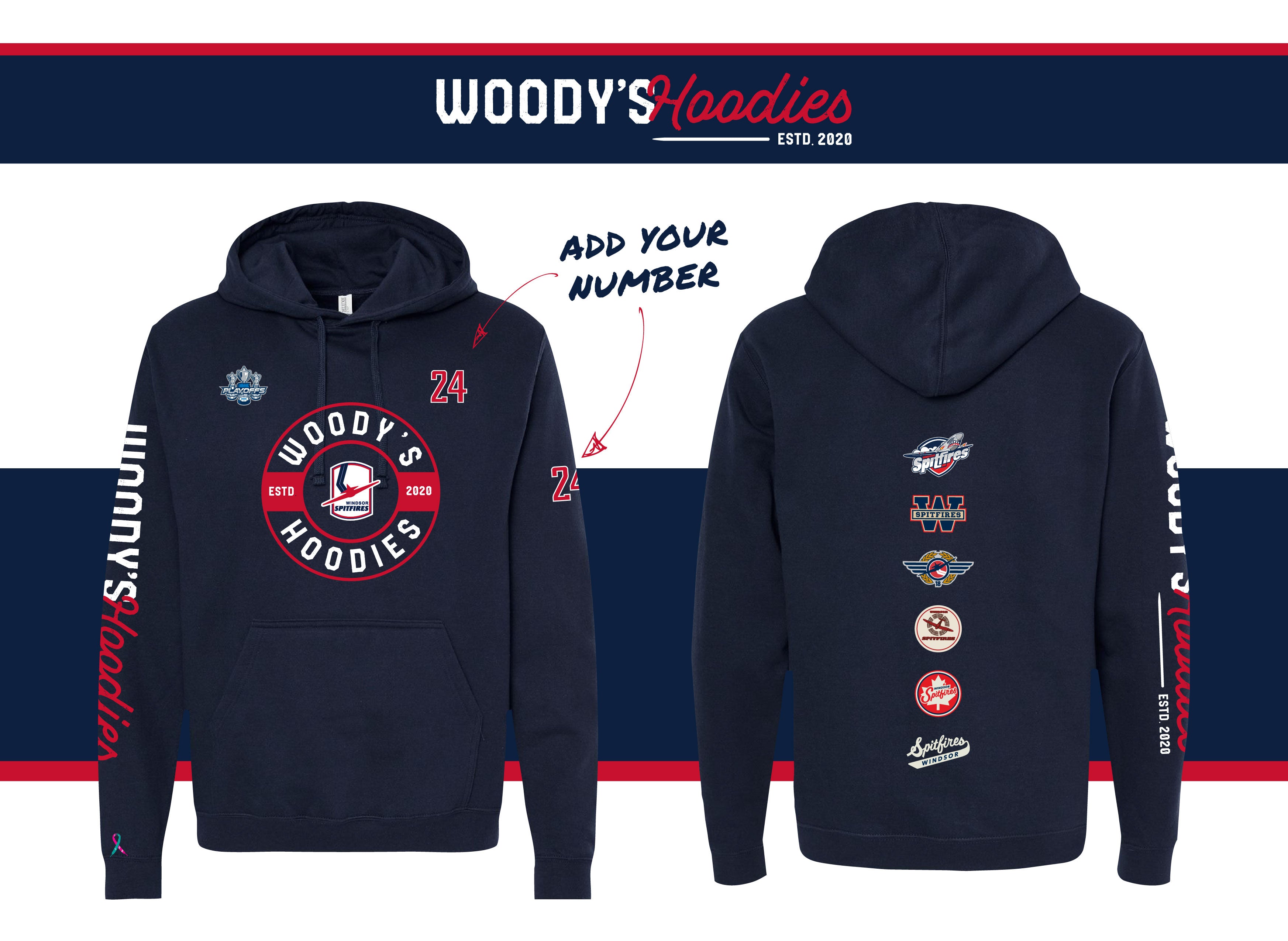 2026 Spitfires Playoff Hoodie – Woodys Hoodies