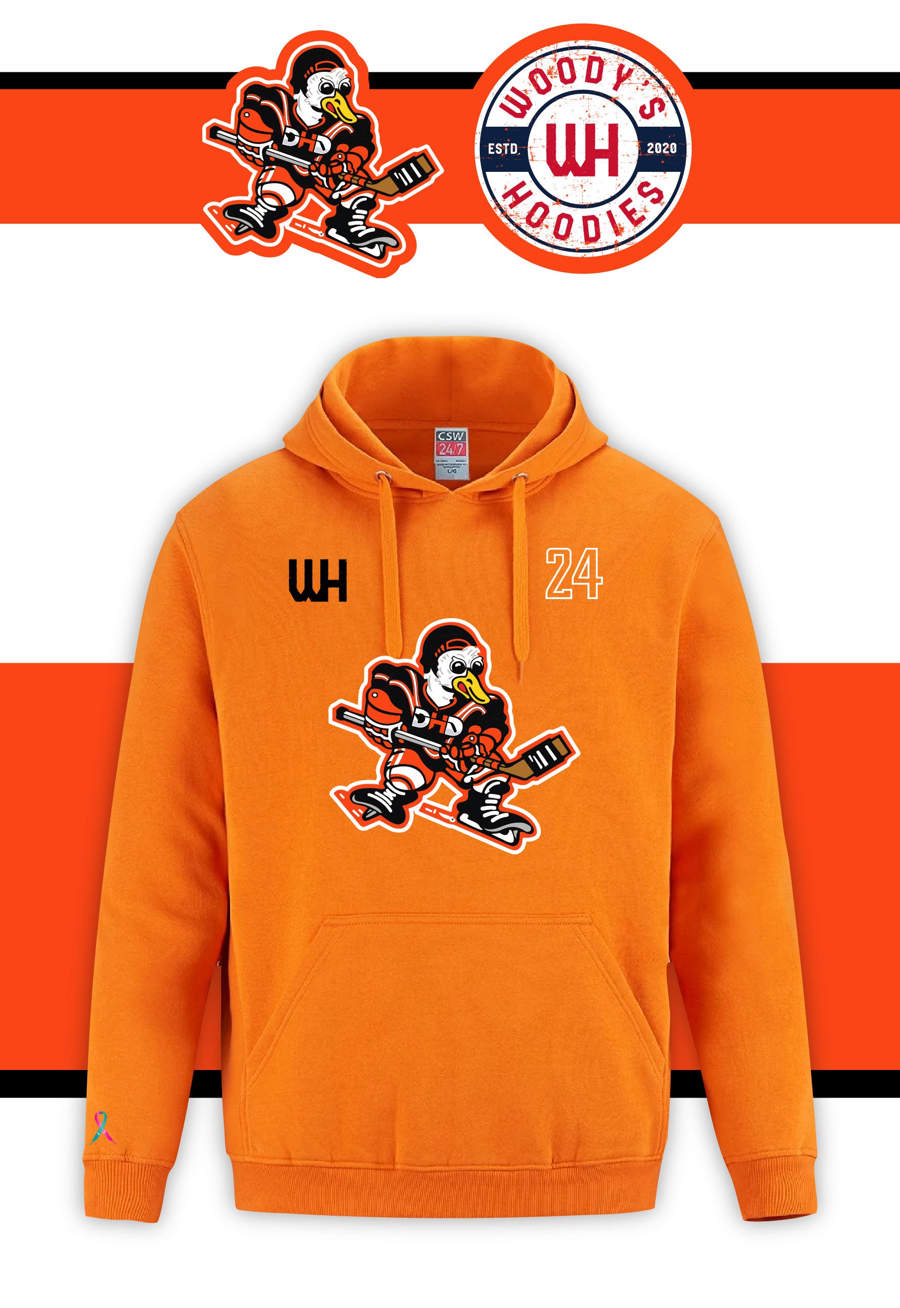 Orange + Full DHD Logo