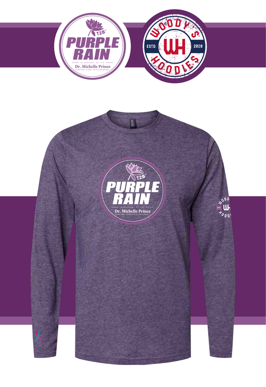 T2B Purple Rain Long Sleeve Tshirt